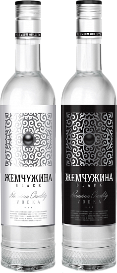 Vodkas: Vodka "Black Pearl"